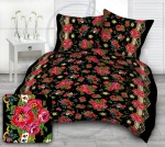 Wzór ludowy góralski czarny   - tkanina bawełniana  (1)