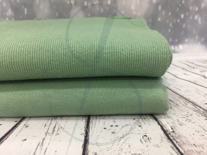 Ściągacz prążek brudna mięta   szer 120cm  