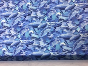 Delfiny Jersey druk cyfrowy  J1