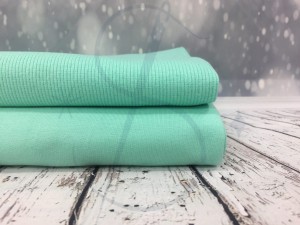 Dzianina dresowa 240g - mięta