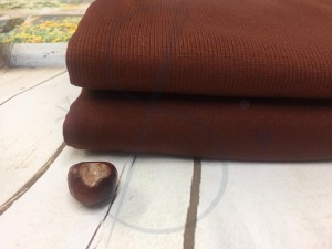 Ściągacz prążek kasztan  szer125 cm  