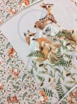 Leśne zwierzątka  -  Panel dresowy S  45/54