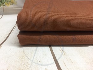 Ściągacz prążek cynamon  szer125 cm   