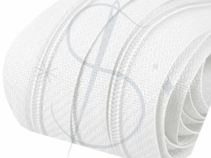 Taśma suwakowa biała -3mm