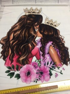 P3 GIRLS korony -  Panel dresowy S  43/60  