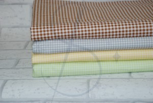 PEPITKA ZIELONA - tkanina bawełniana  