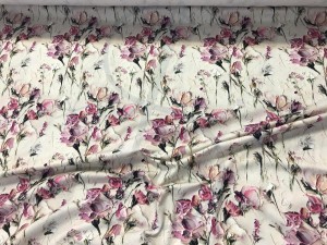 Jasna akwarela - Jersey druk cyfrowy  J1 