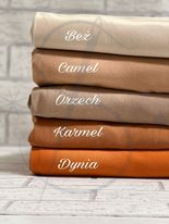 Dzianina dresowa drapana280g - dynia