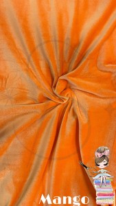 Welur elastyczny mango