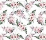 Dzianina PRĄŻEK  SOFT  garden 