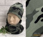 Ściągacz prążek Moro khaki  -   szer 120 