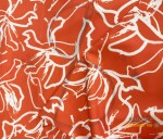 Rumba pomarańcz  - Silky ( sztuczny jedwab)  