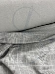 Dresówka pętelka 240 krata glen szara wersja2 na szarym  -Dw240  
