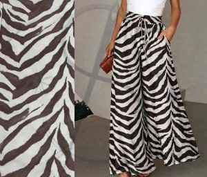 Dresówka pętelka zebra - Dw240  