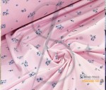 Dresówka pętelka rózowe kwiatuszki - Dw240  