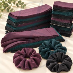 Zestaw welurowy na scrunchie 50szt.
