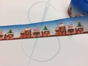 świąteczna #6 - tasiemka rypsowa 22mm 