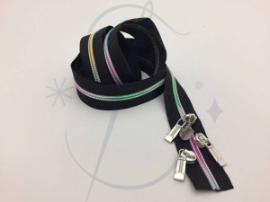 Suwak  metalowy  ozdobny  - do spirali 5mm