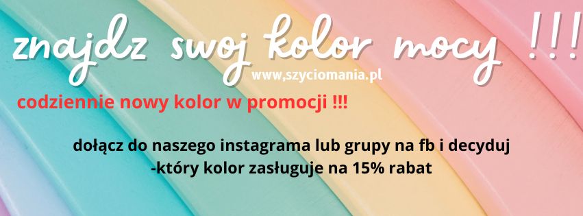 Zabawa „Kolor Mocy” – Ty wybierasz, my obniżamy cenę!